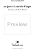 An jeder Hand die Finges - No. 3 from "Neue Liebeslieder Waltzes", Op. 65
