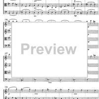 String quartet No. 1 - Score