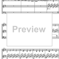 Terzetto No. 4 - Score