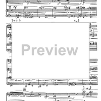 Meditation on the melody of Gagaku "Kotoriso" - Score