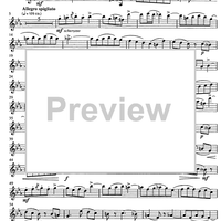 Melodia verde Op.38 bis - Violin 1