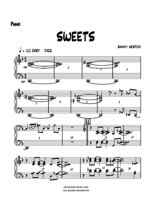 Sweets - Piano
