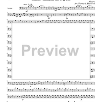 Allegro from Divertimento No. 3, K 166 - Trombone