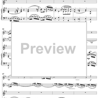 "Gelobet sei der Herr, mein Gott", Aria, No. 3 from Cantata No. 129: "Gelobet sei der Herr, mein Gott" - Piano Score