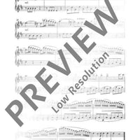 Opera Melodies with and without Variations