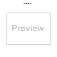 Concerto in E minor: Movement 1 - Full Score