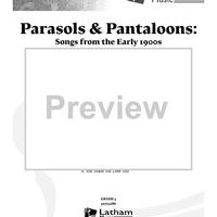 Parasols and Pantaloons - Songs from the Early 1900s - Score