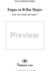 Six Preludes and Fugues, Op. 35: Fugue No. 6 in B-flat Major