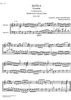 Suite  2 a minor BWV 807 - Score