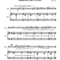 Through The Tunnel - Piano