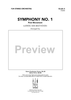 Symphony No. 1 - First Movement - Score