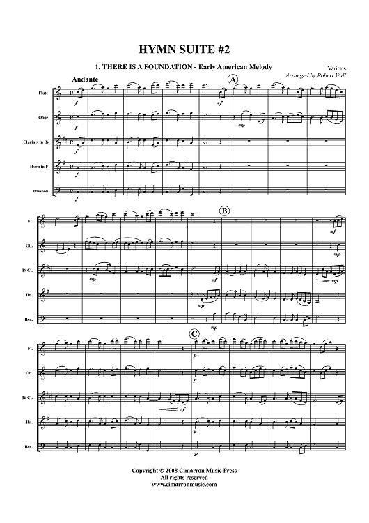 Hymn Suite #2 - Score
