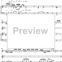 "Jesus ist ein guter Hirt", Aria, No. 2 from Cantata No. 85: "Ich bin ein guter Hirt" - Piano Score