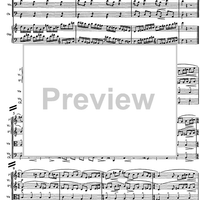 Konzert im alten Stil Op.100 - Score