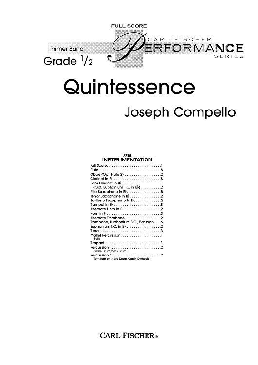 Quintessence - Score