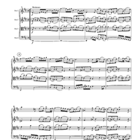 Overture - from Suite #3 in D Major - Score