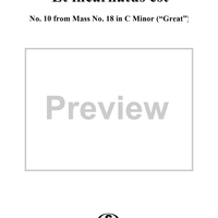 Et incarnatus est - No. 10 from Mass no. 18 in C minor ("Great")   - K427 (K417a)