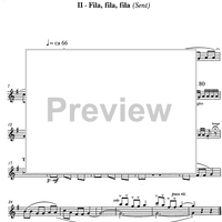 6 rätoromancische Volkslieder Op.76a - Violin 1