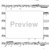 Fugue D Major Op.137 - Cello