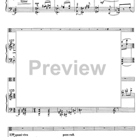Variation on Béla Bartók theme - Score