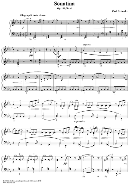 Carl Reinecke Zweite Symphonie スコア Carl Reinecke Zweite