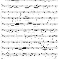 Sonata No. 4 in A Major - Basso Continuo