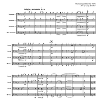 Adagio and Allegro - Score