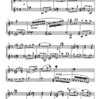 El llogarret en fest (from De les terres altes) - Piano