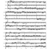 Am Sonntage Jubilate - Score