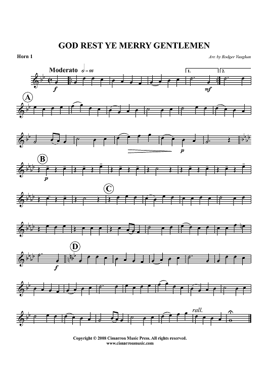 Holiday Treats, Volume 5 - Horn 1