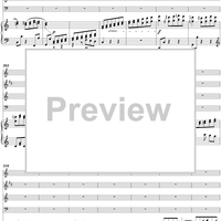 Quintet in C Minor, Movement 3 - Piano Score