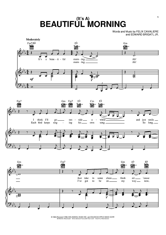 (It's A) Beautiful Morning