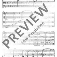 String Quartet C major - Full Score