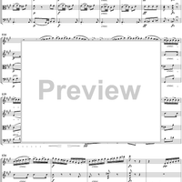 String Quartet No. 13 in A Minor, Op. 29 - Score