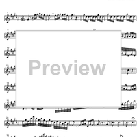 Three Part Sinfonia No.15 BWV 801 b minor - E-flat Baritone Saxophone