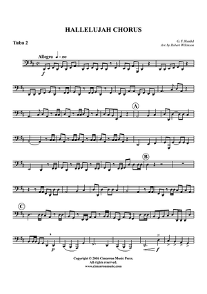Hallelujah Chorus - Tuba 2