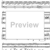 Piano Trio No. 3 Bb Major KV502 - Score