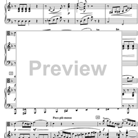 Sonata d minor - Score