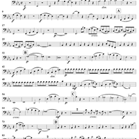 Piano Trio in E-flat Major - HobXV/30 - Cello