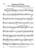 Hymns of Power for 2 Violins and Piano - Violin 2