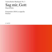 Tschechische Madrigale · Ceské madrigaly - Choral Score