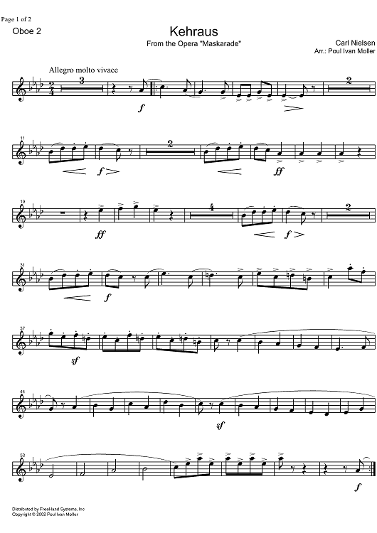 Kehraus - Oboe 2