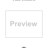 Flute Concerto in G Major, Arioso - Piano