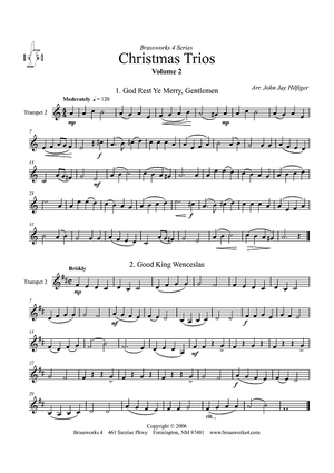 Christmas Trios, Volume 2 - Trumpet 2