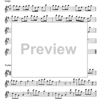 Sonata G Major - Flute