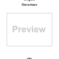 Overture - From "Elijah", op. 70