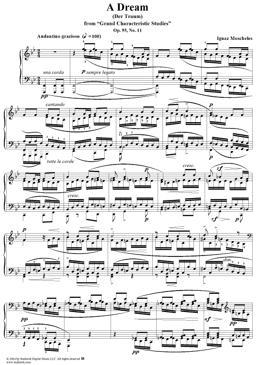 A Dream, Op. 95, No. 11