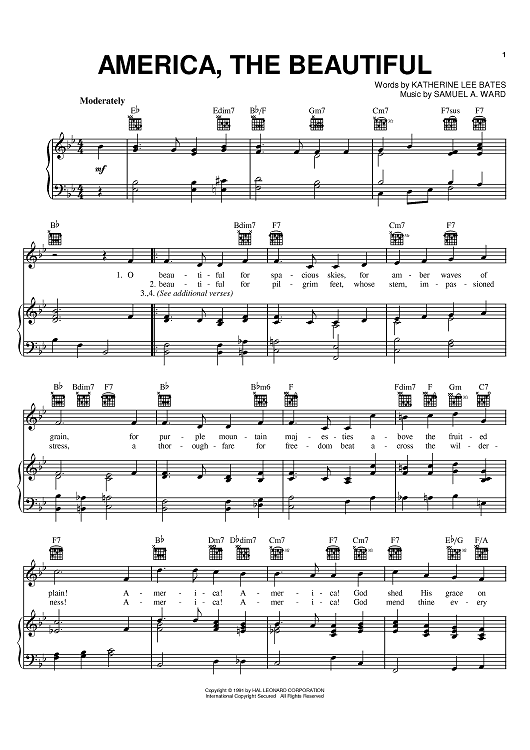 America, The Beautiful