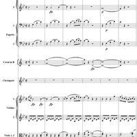 "Manches Übel will zuweilen", No. 8 from "Die Schuldigkeit des ersten Gebotes", K35 - Full Score
