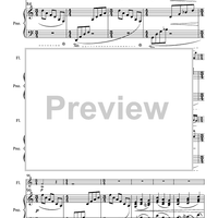 Sonata for Flute and Piano - Piano Score